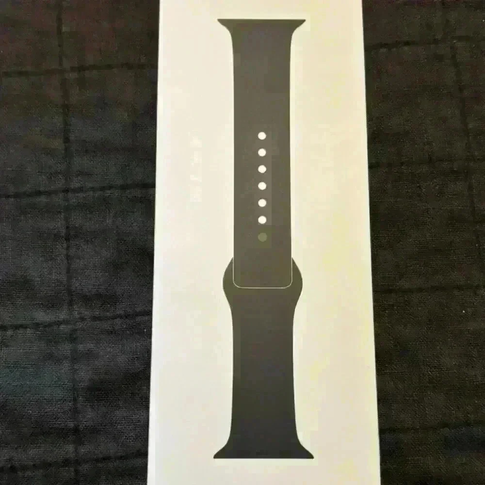Apple Watch Sport Band Midnight Graphite Stainless Steel Pin MJ4N3AM/A